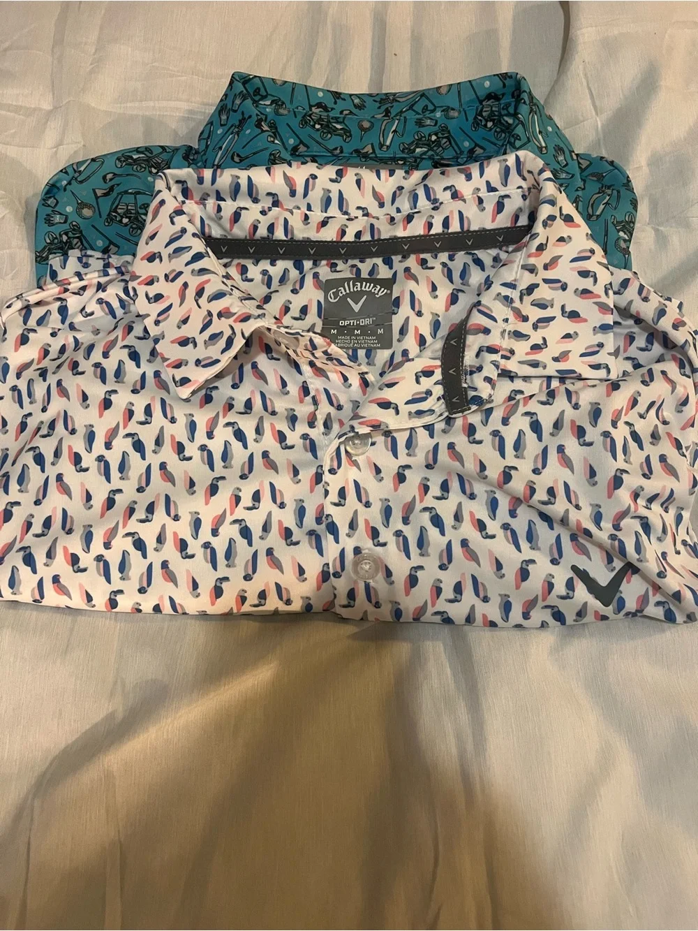 2 New Callaway Golf Polo’s